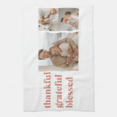 Linge De Cuisine Collage moderne Trois photos | BON THANKSGIVING (Vertical)