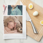 Linge De Cuisine Collage photo Best Nana Ever (Quart Plié)