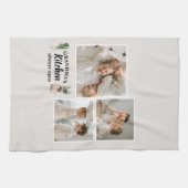 Linge De Cuisine Collage Photo & Grand-Mère Cuisine Toujours Ouvert (Horizontal)