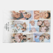 Linge De Cuisine Collage photo personnalisé de maman (Horizontal)