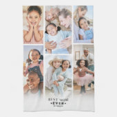 Linge De Cuisine Collage photo personnalisé de maman (Vertical)