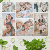 Linge De Cuisine Collage photo Simple et élégant (Plié)