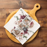 Linge De Cuisine Collage tendance Famille Photo Fleurs colorées Cad<br><div class="desc">Collage tendance Famille Photo Fleurs colorées Cadeau</div>