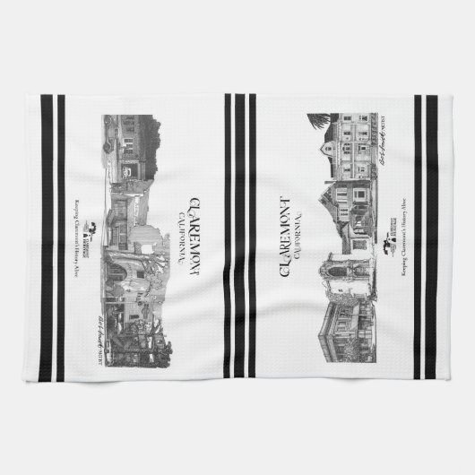 Linge De Cuisine Collection Bob Smith Claremont - 2 collages (Horizontal)