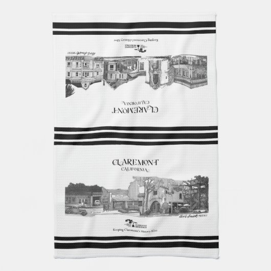 Linge De Cuisine Collection Bob Smith Claremont - 2 collages (Vertical)