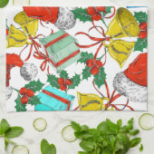 Linge De Cuisine Collection de cadeaux de Noël (Plié)