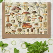 Linge De Cuisine Collection de champignons (Plié)