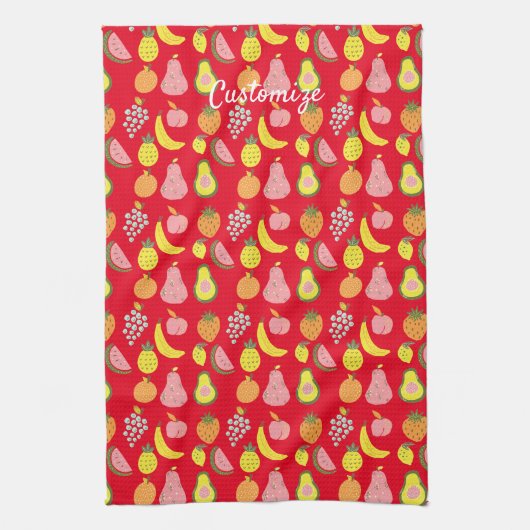 Linge De Cuisine Collection de fruits assorés Thunder_Cove  (Vertical)