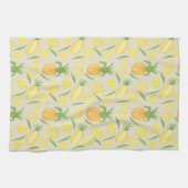 Linge De Cuisine Collection de Motifs de paniers de fruits - Ananas (Horizontal)