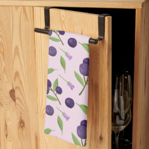 Linge De Cuisine Collection de Motifs de paniers de fruits - bleuet