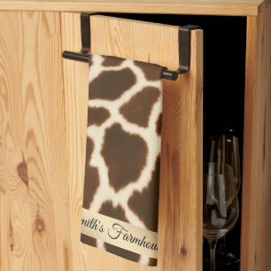 Linge De Cuisine Collection en cuir tendance et élégante Vache Faux