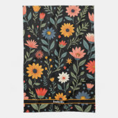 Linge De Cuisine Collection florale Vintage tendance (Vertical)