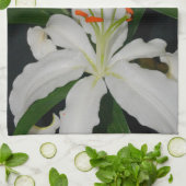 Linge De Cuisine Collection Irlandaise de laiton et de fleurs (Plié)