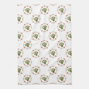 Linge De Cuisine Collection Llamarama   Cercle de cactus