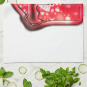 Linge De Cuisine Collection moderne de chapeaux de Santa. (Plié)