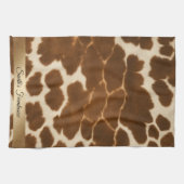 Linge De Cuisine Collection tendance Vache Faux Cuir Elégante (Horizontal)