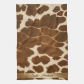 Linge De Cuisine Collection tendance Vache Faux Cuir Elégante (Vertical)