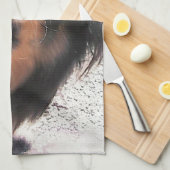 LINGE DE CUISINE COLLIE FRONTALIÈRE (Quart Plié)