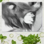 LINGE DE CUISINE COLLIE FRONTALIÈRE (Plié)