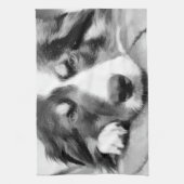 LINGE DE CUISINE COLLIE FRONTALIÈRE (Vertical)