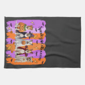 Linge De Cuisine Collies Halloween (Horizontal)
