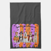 Linge De Cuisine Collies Halloween (Vertical)