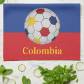 Linge De Cuisine Colombie Football (Plié)