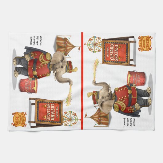 Linge De Cuisine Colonel Klinger, custard slinger (Horizontal)