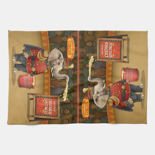 Linge De Cuisine Colonel Klinger, custard slinger (Horizontal)