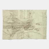 Linge De Cuisine Colonne de colonne vertébrale de l'anatomie humain (Horizontal)