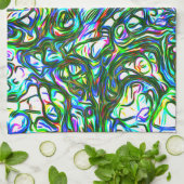 Linge De Cuisine Coloré (Plié)