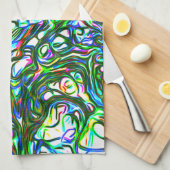 Linge De Cuisine Coloré (Quart Plié)