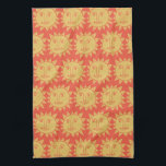 Linge De Cuisine Coloré moderne Soleils Motif jaune<br><div class="desc">Décorez votre cuisine avec cette serviette d'art solaire cool. Faites un grand cadeau de ménage,  d'anniversaire ou de mariage! Vous pouvez le customiser et ajouter du texte. Consultez ma boutique pour plus de couleurs et de motifs !</div>