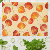 Linge De Cuisine Colorful Fall Quaking Aspen Leaves (Plié)