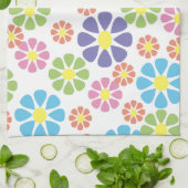 Linge De Cuisine Colorful floral art pattern design (Plié)