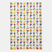 Linge De Cuisine Colorful Mixed Fruit Pattern (Vertical)