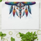 Linge De Cuisine Colorful Psychedelic Dragonfly Dreamcatcher Boho (Plié)