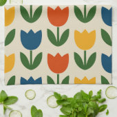 Linge De Cuisine Colorful Tulip Pattern (Plié)