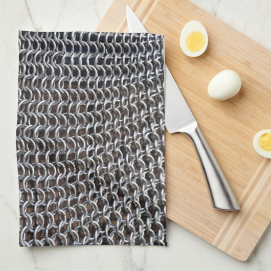 Linge De Cuisine combattant médiéval de chevalier d'armure de cotte (Quart Plié)