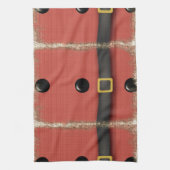 Linge De Cuisine combinaison de clause santa avec boutons de ceintu (Vertical)