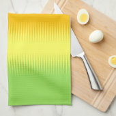 Linge De Cuisine Combo orange jaune vert (Quart Plié)