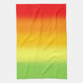 Linge De Cuisine Combo rouge orange jaune vert (Vertical)
