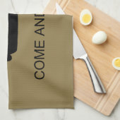 Linge De Cuisine Come & Take It ! Flag de Texas State (Quart Plié)