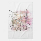Linge De Cuisine Comme tu es grand (Vertical)