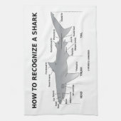 Linge De Cuisine Comment identifier un requin (humour de biologie) (Vertical)