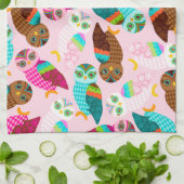 Linge De Cuisine Comment maintenant petits hiboux ? (Plié)