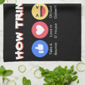 Linge De Cuisine Comment Trinis réagissent (Plié)