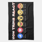 Linge De Cuisine Comment Trinis réagissent (Vertical)