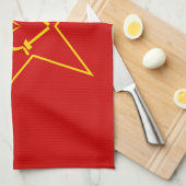 Linge De Cuisine Communist Heart (Quart Plié)