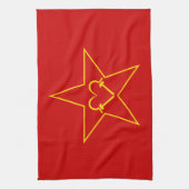 Linge De Cuisine Communist Heart (Vertical)